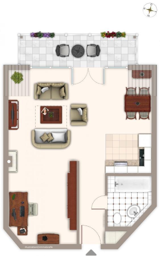 Arkonablick 33 Meerblick Premium Loft Villa Breege Ngoại thất bức ảnh